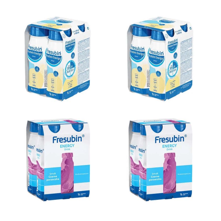 Fresubin Fresenius Kabi Энергетический напиток Mix Pack 16 x 200 мл, Fresenius Kabi: цены и характеристики
