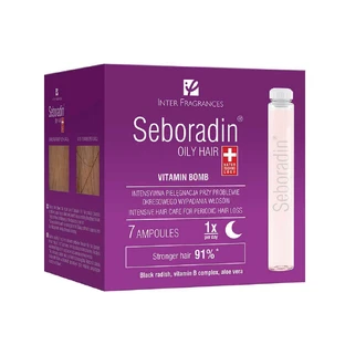 Флакони для жирного волосся Seboradin Oily, 7 шт, Lara
