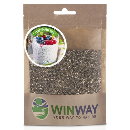 Чіа насіння WinWay 100 г : ціни та характеристики