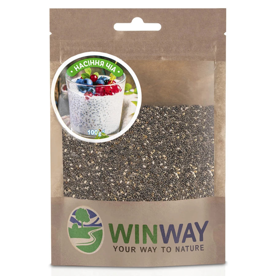 Чіа насіння WinWay 100 г : ціни та характеристики