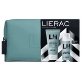 Набір Lierac Homme: Бальзам після гоління, 75 мл + Піна для гоління, 50 мл у косметичці
