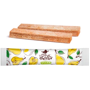Батончик Frukfetta Груша, фруктовий, 20 г