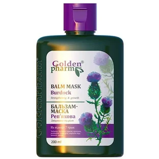 Бальзам-маска для волос Golden Farm Репейная, 200 мл