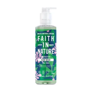 Рідке мило для рук Faith In Nature Protective Hand Wash з чайним деревом, 400 мл