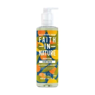 Рідке мило для рук Faith In Nature Energising Hand Wash з грейпфрутом та апельсином, 400 мл