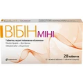 Вібін міні таблетки, в/плів. обол. по 3 мг/0.02 мг №28