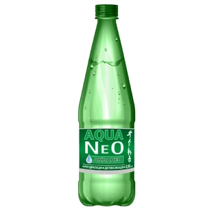 Вода для специальных медицинских целей AquaNEO пищевой продукт с подсластителем, жидкость для пероральной регидратации, слабогазированная 950 мл