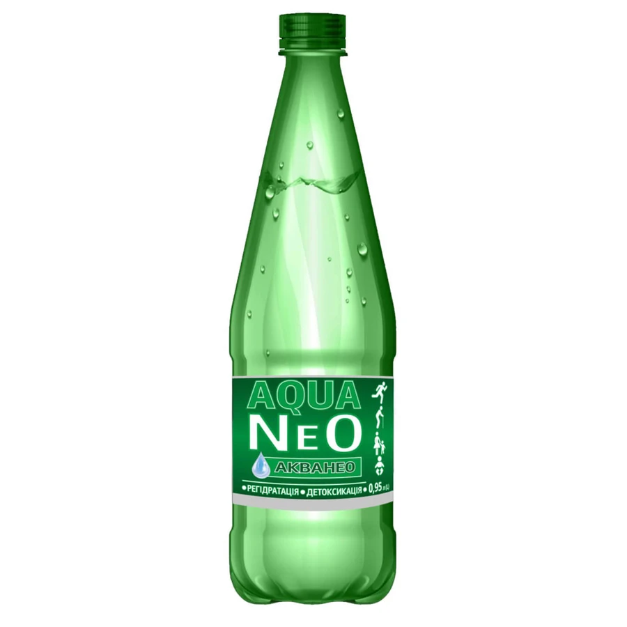 Вода для специальных медицинских целей AquaNEO пищевой продукт с подсластителем, жидкость для пероральной регидратации, слабогазированная 950 мл: цены и характеристики