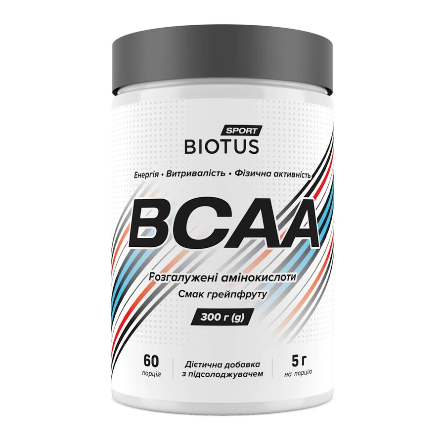 Аминокислоты BCAA, BCAA, Biotus, вкус грейпфрута, 300 г: цены и характеристики