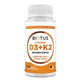 Вітаміни D3+К2, 5000 МО/50 мкг, Biotus, 120 капсул