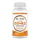 Витамины D3+К2, 5000 МЕ/50 мкг, Biotus, 120 капсул
