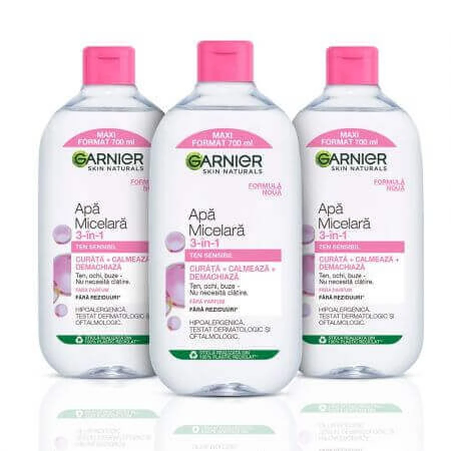 Garnier Skin Naturals Мицеллярное умывание для чувствительной кожи 3x700 мл: цены и характеристики