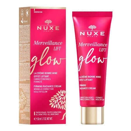 Ліфтинг-крем Glow Merveillance для природного сяйва, 50 мл, Nuxe: ціни та характеристики
