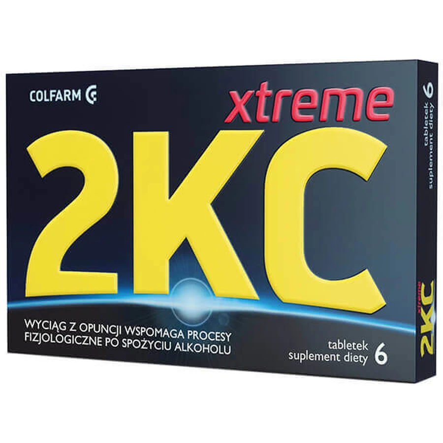 2 KC Xtreme, 6 таблеток: ціни та характеристики