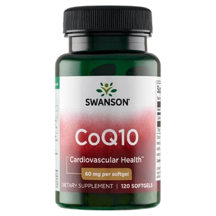 Swanson CoQ10, коэнзим Q10 60 мг, 120 капсул