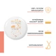 Avene Sun, защитная минеральная компактная тональная основа, песочно-бежевый, гиперчувствительная кожа, SPF 50, 10 г