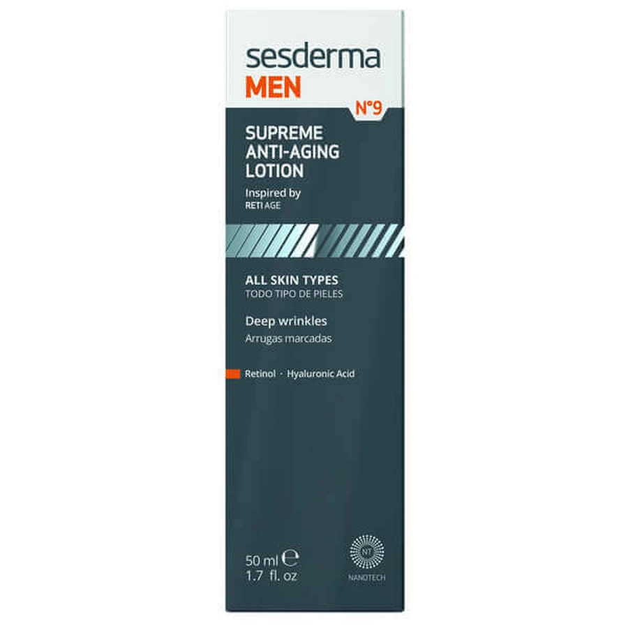Sesderma Men, крем для обличчя проти зморшок, 50 мл: ціни та характеристики