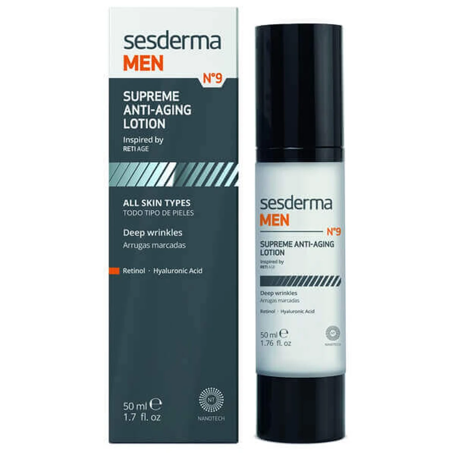 Sesderma Men, крем для обличчя проти зморшок, 50 мл: ціни та характеристики