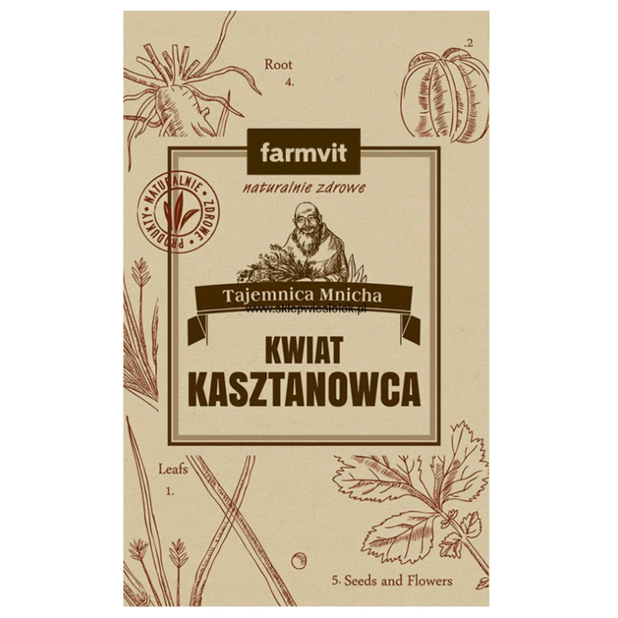 Farmvit Таємничий монах Квітка каштана, 50 г: ціни та характеристики