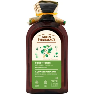 Кондиционер Green Pharmacy Березовые почки и касторовое масло против перхоти, 300 мл