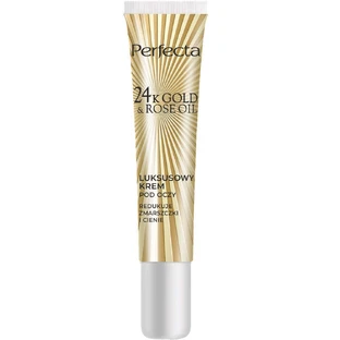 Perfecta 24K Gold amp; Рожева олія Розкішний крем для повік проти зморшок, 15 мл