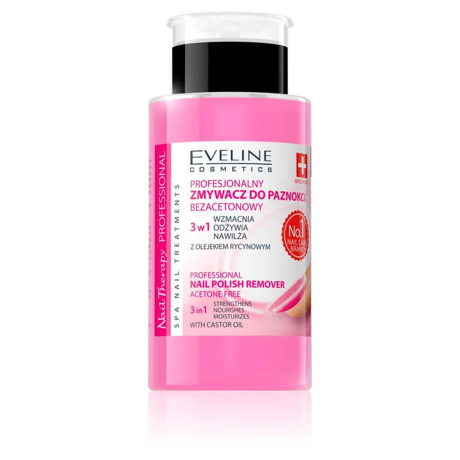 Рідина для зняття лаку без ацетону Eveline Cosmetics Professional, 190 мл: ціни та характеристики