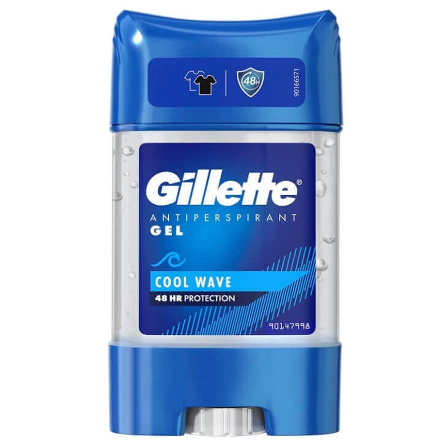 Gillette, Cool Wave, Антиперспірант в елю для чоловіків, 70 мл: ціни та характеристики