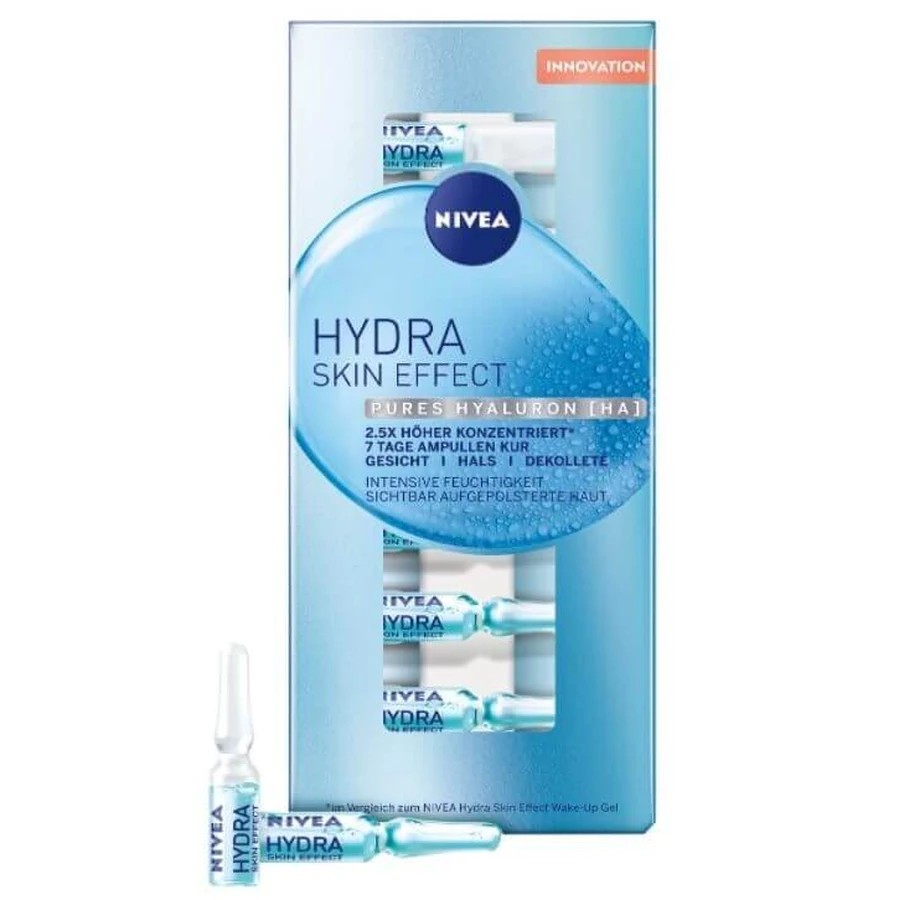 Nivea, Hydra Skin Effect 7-денний догляд в ампулах, 7х1 мл: ціни та характеристики