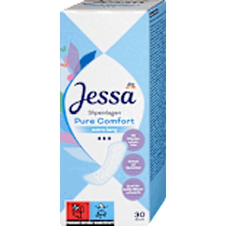 Jessa Pure Comfort Надзвичайно довгі щоденні поглинаючі прокладки, 30 шт.: ціни та характеристики
