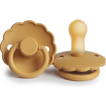 FRIGG Daisy резиновая пустышка Honey Gold, 0-6м 1×1 шт, пустышка: цены и характеристики