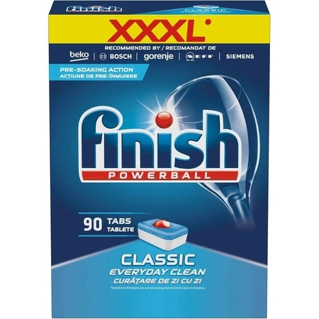 Фінішні вкладки Classic Regular 1×90 шт, таблетки для посудомийної машини: ціни та характеристики