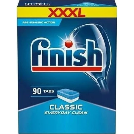 Фінішні вкладки Classic Regular 1×90 шт, таблетки для посудомийної машини: ціни та характеристики