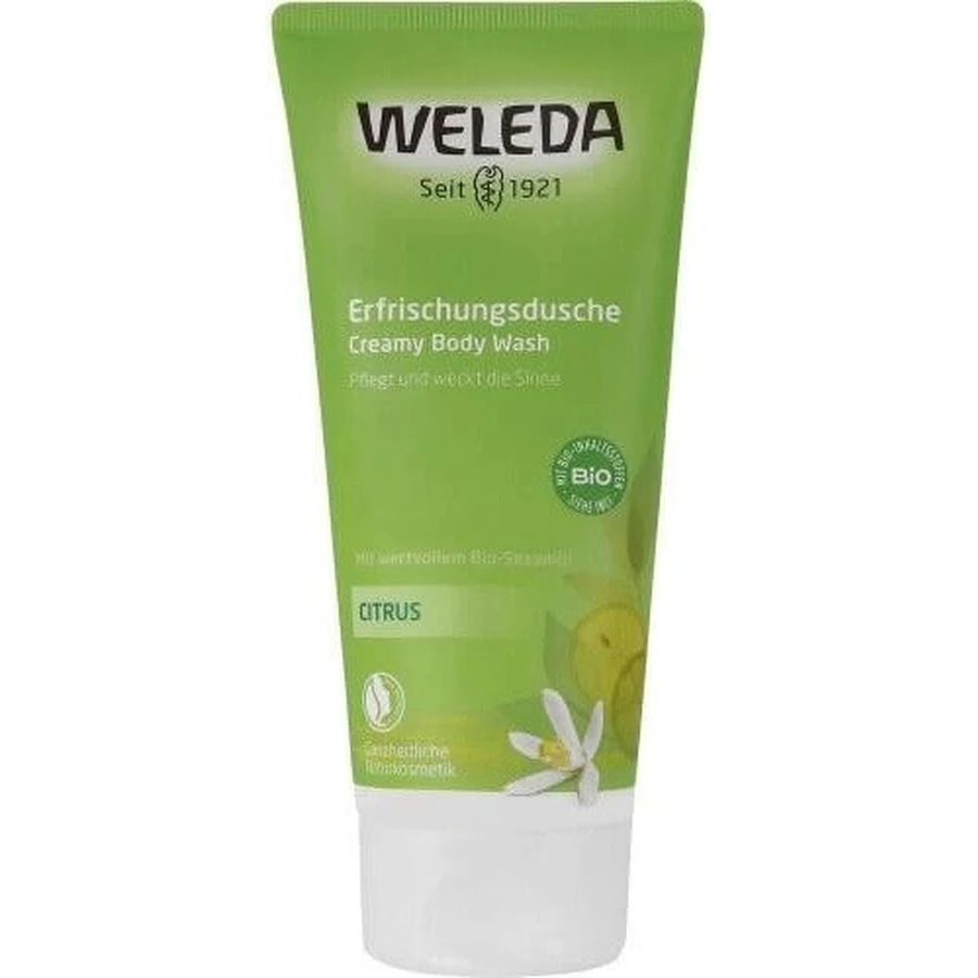 WELEDA Эмульсия для душа Цитрус 1×200 мл, эмульсия для душа: цены и характеристики