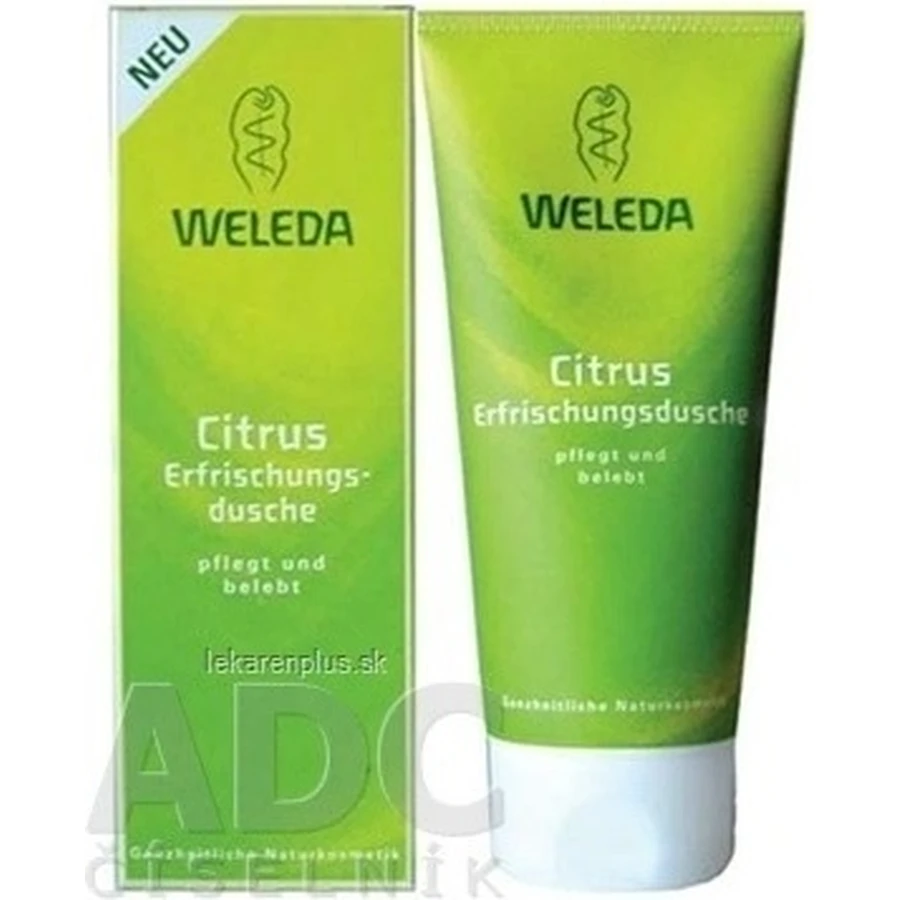 WELEDA Эмульсия для душа Цитрус 1×200 мл, эмульсия для душа: цены и характеристики