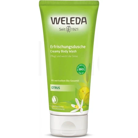 WELEDA Эмульсия для душа Цитрус 1×200 мл, эмульсия для душа: цены и характеристики