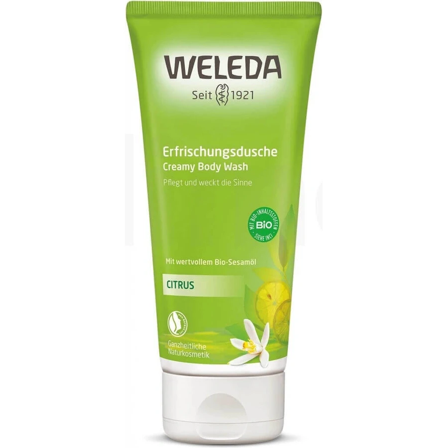 WELEDA Эмульсия для душа Цитрус 1×200 мл, эмульсия для душа: цены и характеристики