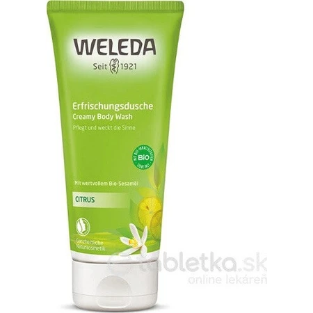 WELEDA Эмульсия для душа Цитрус 1×200 мл, эмульсия для душа: цены и характеристики