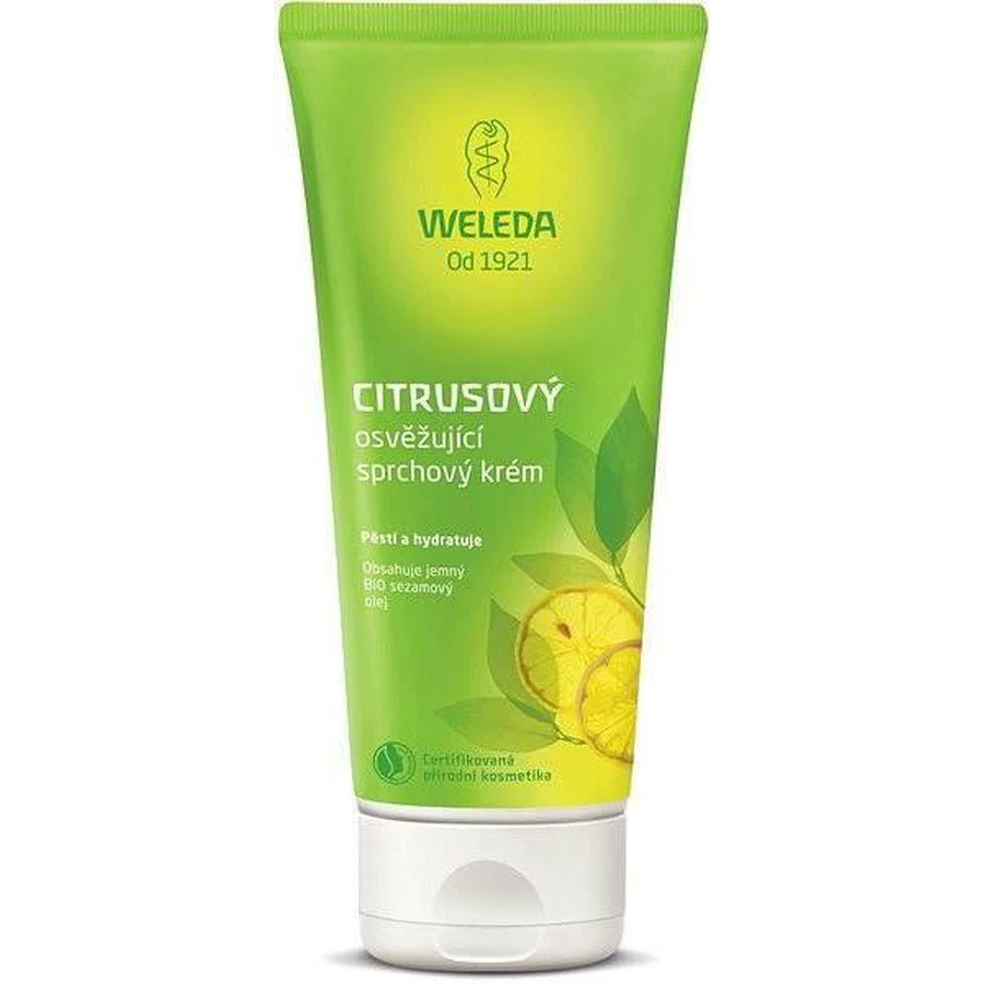 WELEDA Эмульсия для душа Цитрус 1×200 мл, эмульсия для душа: цены и характеристики