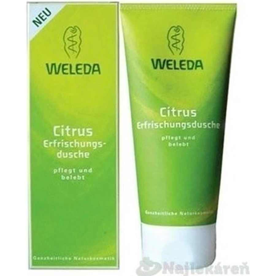 WELEDA Эмульсия для душа Цитрус 1×200 мл, эмульсия для душа: цены и характеристики