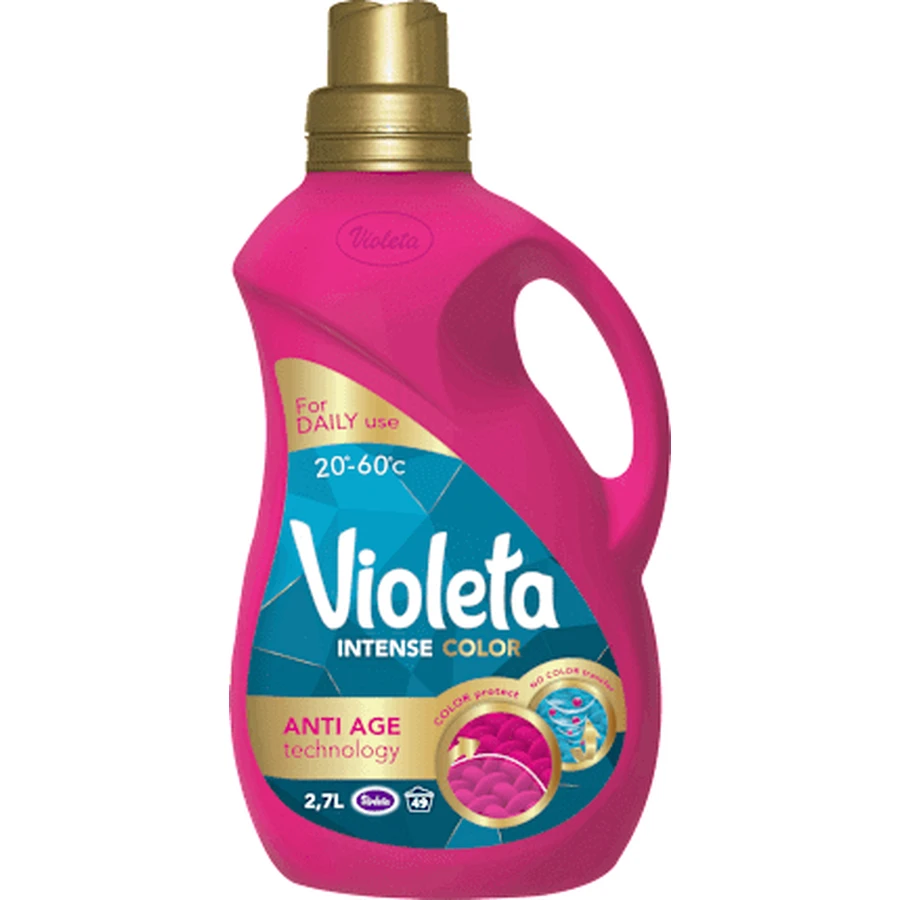 Жидкий стиральный порошок Violet Цветной 49 стирок, 2,7 л: цены и характеристики