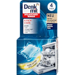 Таблетки для чистки посудомоечных машин Denkmit, 4 шт.