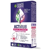 Sante Verte ActiRub Потрійна дія від болю в горлі 20 пастилок