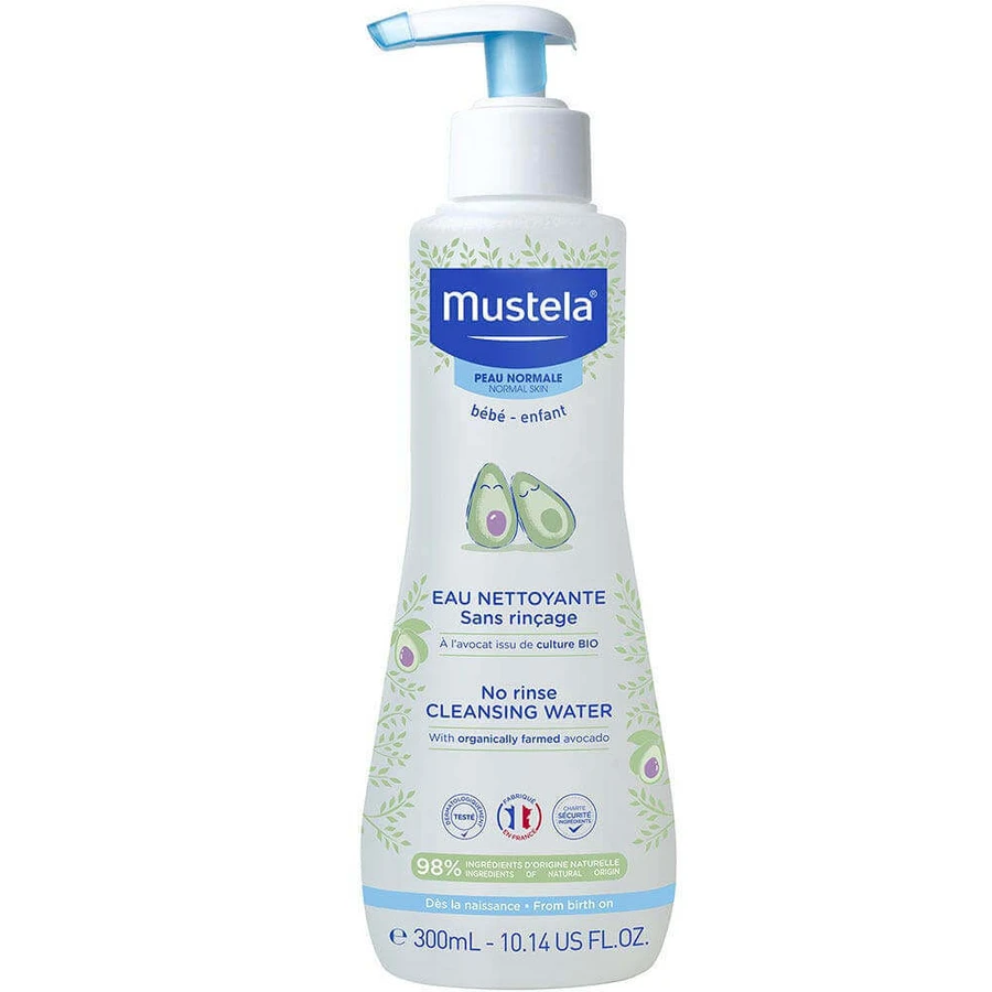 Mustela Очищувальна вода без ополіскування для нормальної шкіри 300 мл: ціни та характеристики