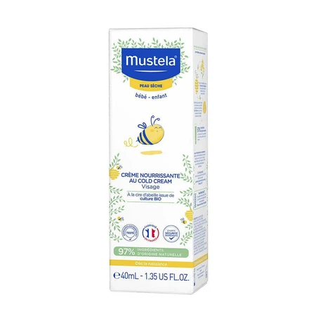 Mustela Живильний холодний крем для сухої шкіри 40мл: ціни та характеристики