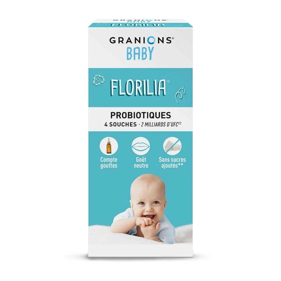 Granions Baby Florilia Пробиотики Нейтральный вкус 15 мл: цены и характеристики