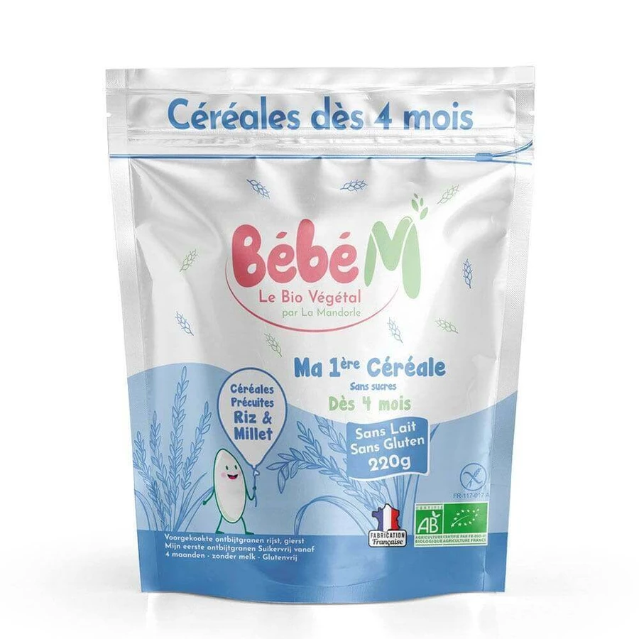 La Mandorle Bebè M I miei Primi Cereals Bio З 4 місяців 220г: ціни та характеристики