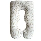 Подушка для вагітних 3в1 Maxim, листя, Twindeco