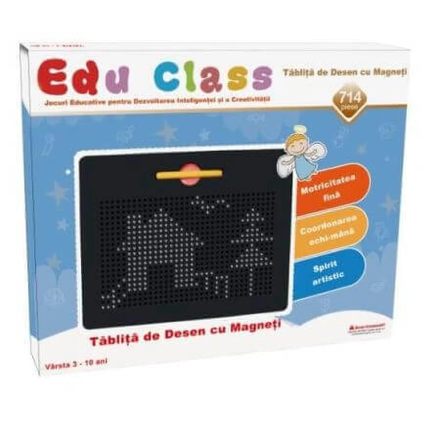 Доска для рисования с магнитами, 714 деталей, Edu Class: цены и характеристики