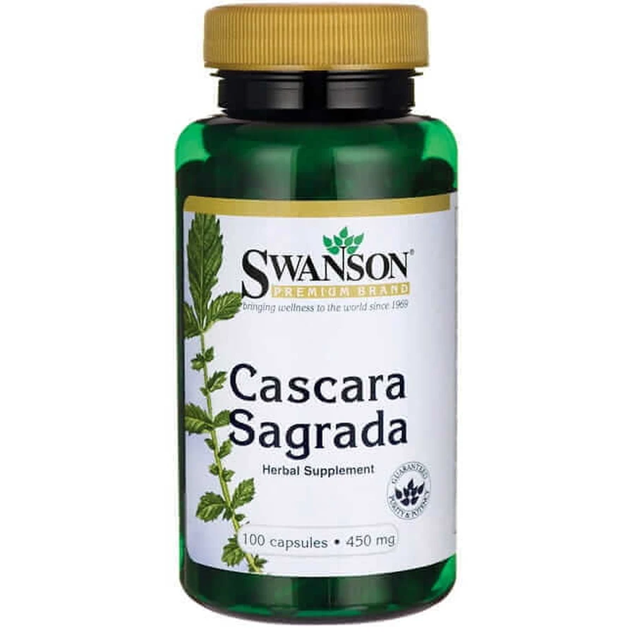 Swanson Cascara Sagrada 100 капсул: ціни та характеристики