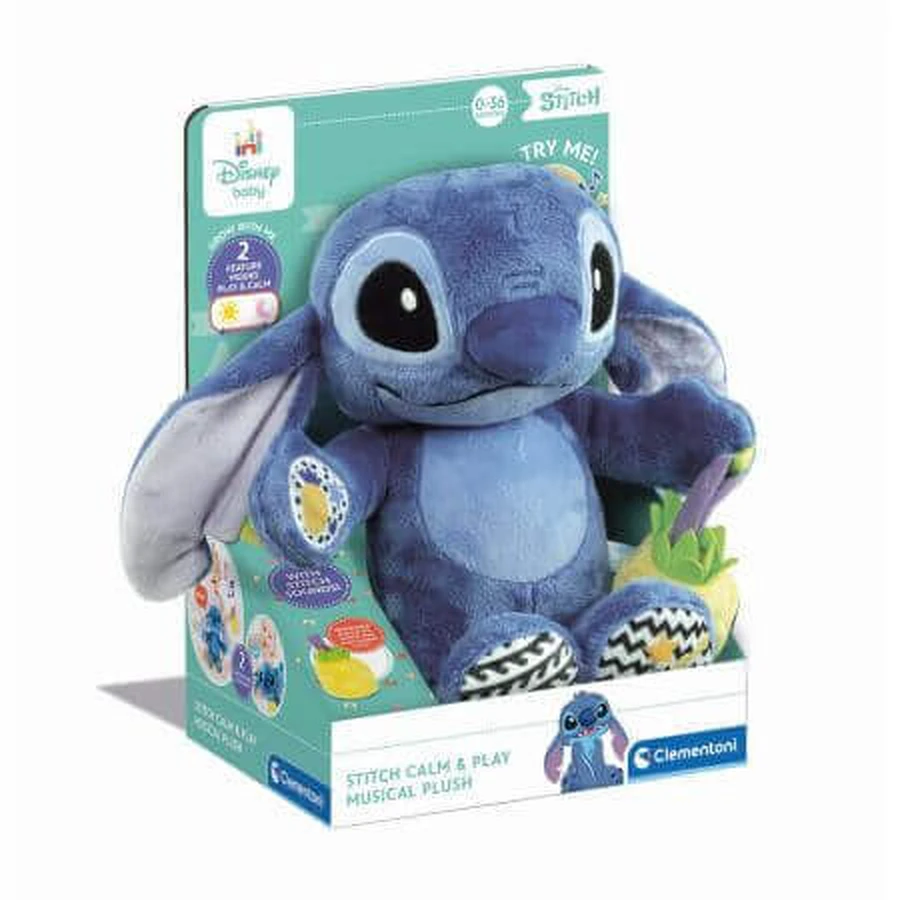 Розвиваюча плюс музична іграшка, Stitch, Clementoni: ціни та характеристики